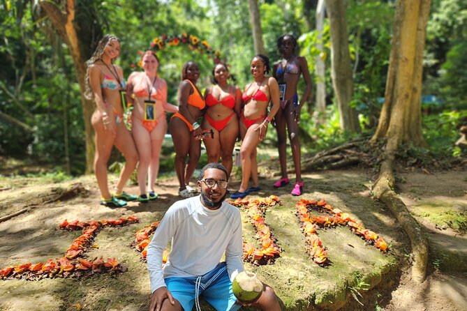 Dunns River Falls & Blue Hole Combo from Montego Bay with Pick Up - Blue Hole: jumps, swimming, and the rope swing