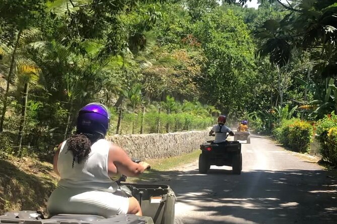 Exotic ATV and Bamboo Rafting or Tubing in Ocho Rios - The ten-minute transfer to White River