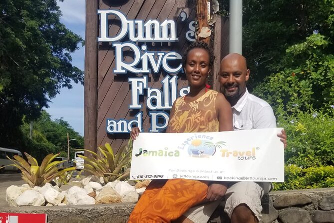 Explore Montego Bay Jamaica Tour to Dunns River Falls - Christopher Columbus monument stop
