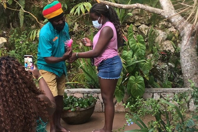 Explore Montego Bay to Bob Marley Mausoleum Nine Miles& Blue Hole - Blue Hole River changes the pace