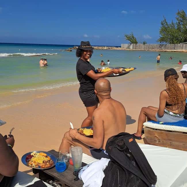 Falmouth: Bamboo Beach Club & Dunn's River Falls - Bamboo Beach Club after the climb