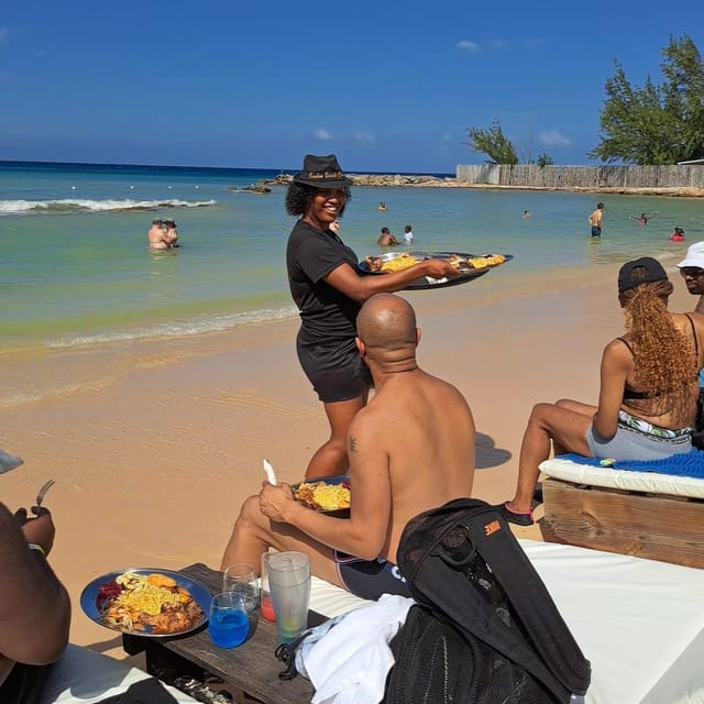 Falmouth: Bamboo Beach Club & Dunn's River Falls - What lunch adds to the $99 price