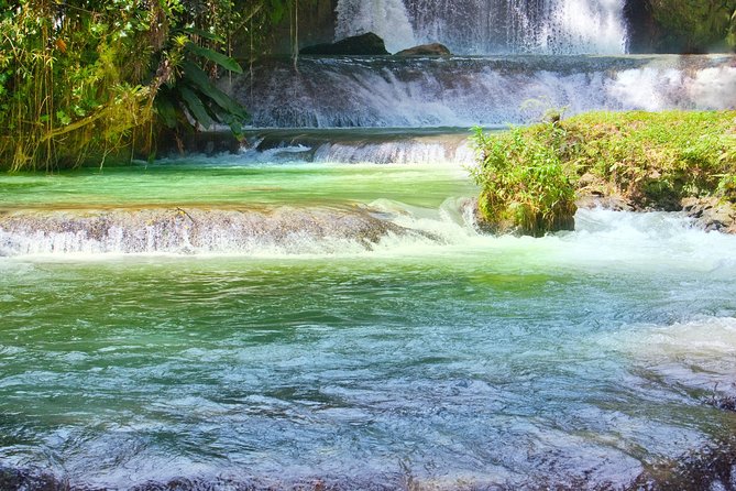 Falmouth Dunns River Falls and Blue Hole Excursion - The Blue Hole: rope swings, caves, and cold water