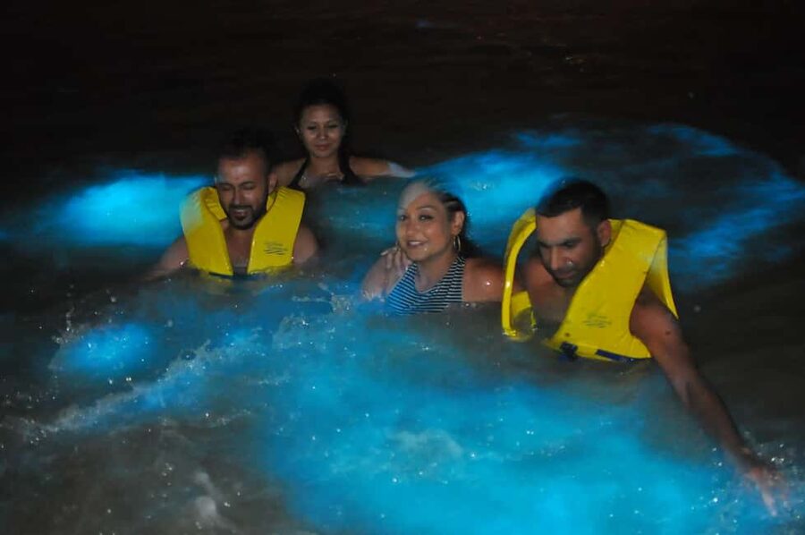Falmouth: Luminous Lagoon Boat Tour - Swimming in Warm, Luminous Water