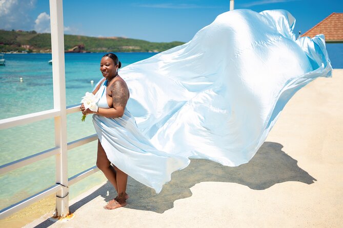Flying Dress Photoshoot in Jamaica - Timing, transport, and the one-hour limit