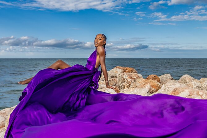 Flying dress session - Photo quality and the storm-delay warning