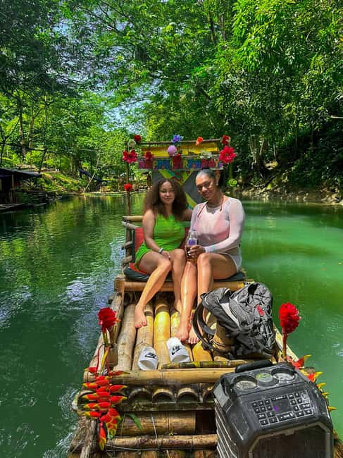 From Montego Bay: Bamboo Rafting & Limestone Massage Tour - The drive from Montego Bay to Lethe River