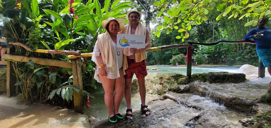 From Montego Bay: Blue Hole Waterfall Experience - Reaching Island Gully Falls from Montego Bay