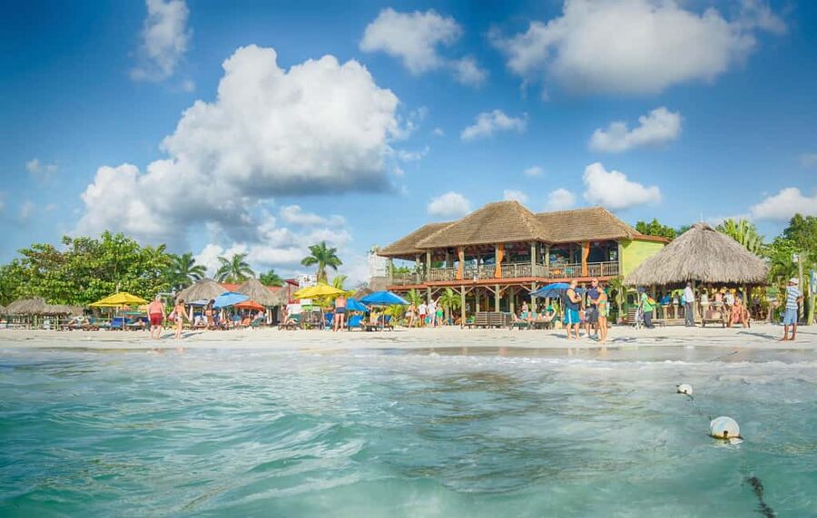 From Montego Bay: Negril Beach & Rick's Cafe Sunset Day Trip - Seven Mile Beach is the main beach reward