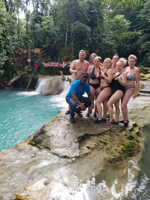 From Ocho Rios: Blue Hole Secret Waterfall & Highlight Tour - The natural setting is beautiful, but not easy for everyone