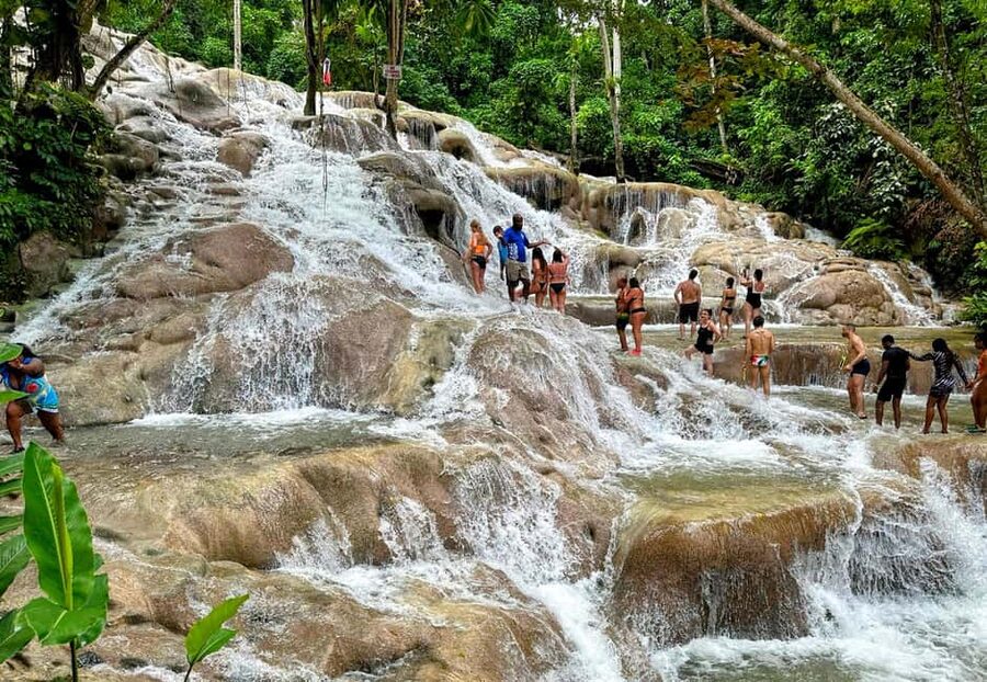 From Ocho Rios / Runaway Bay: Day Trip to Dunn's River Falls - Walking up Jamaica’s famous waterfall