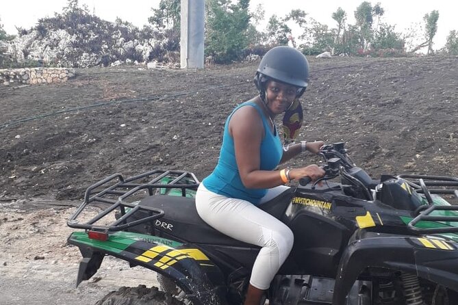 Full Day ATV, Ricks Café, Beach and Shopping Tour from Montego Bay - A full Jamaican day, with mud at the start