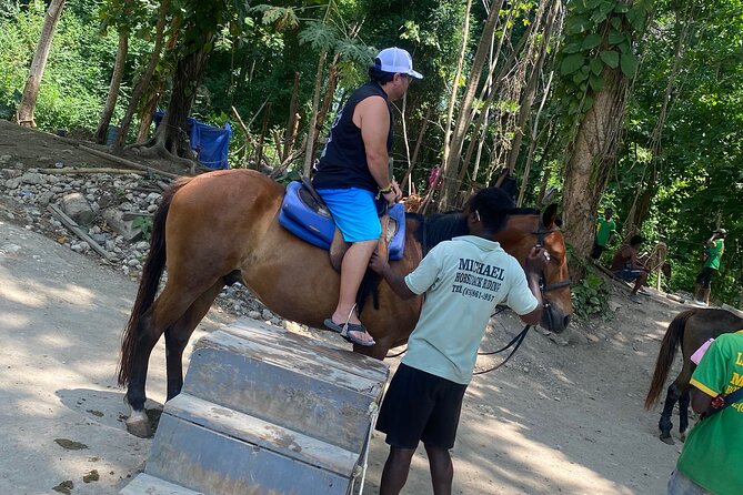 Full Day Rafting, Horse Back Riding and Blue Hole in Jamaica - Blue Hole Comes Last for a Reason