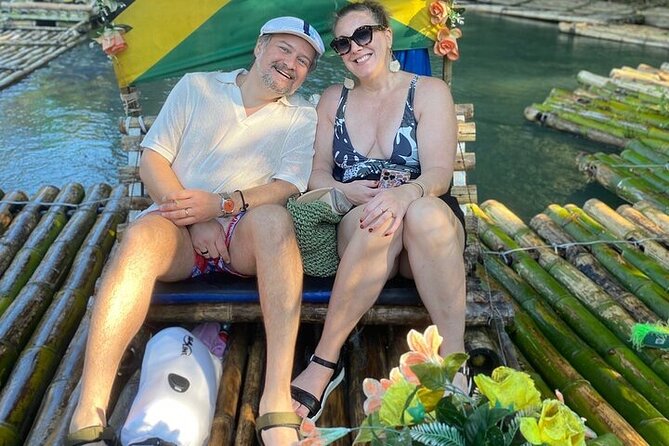 Great River bamboo Rafting and Margaritaville from Montego Bay - Coconut, fruit, music, and river stops