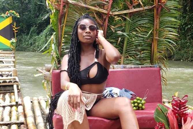 Great River Bamboo Rafting with Limestone Foot Massage and ATV from Montego Bay - The limestone foot massage beside the river