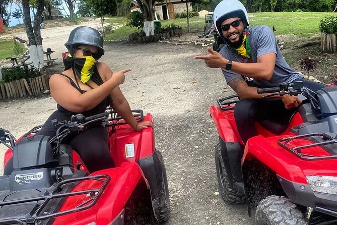 Great River Bamboo Rafting with Limestone Foot Massage and ATV from Montego Bay - Transport, timing, and the private format