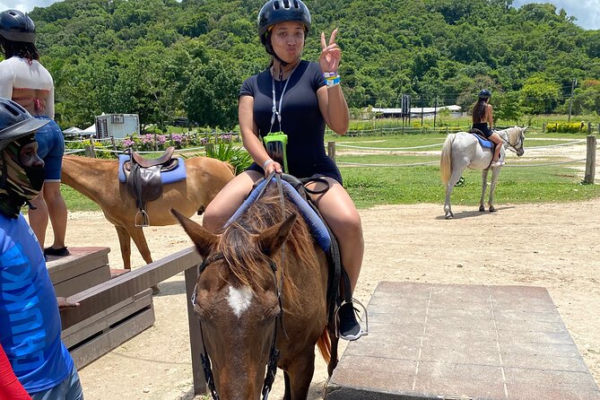 Great River Rafting Limestone Foot Massage and Horseback Rides From Montego Bay - Leaving Montego Bay in a private vehicle