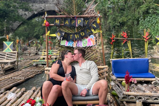 Great River Rafting With Limestone Massage From Montego Bay - Drinks, coconut, and sugar cane keep the outing easy