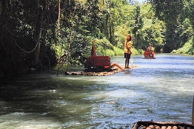 Half-Day Private Martha Brae Rafting Tour from Montego Bay - Floating quietly on the Martha Brae River