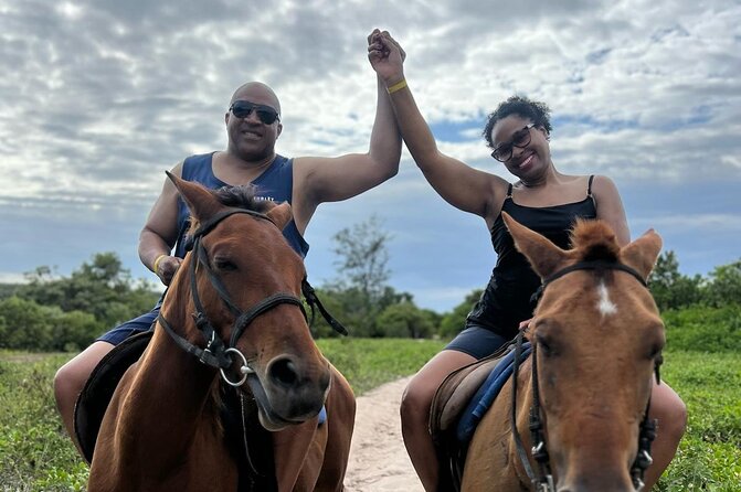 Horseback Ride and Swim Experience Montego with Transportation - Guides who keep the outing relaxed