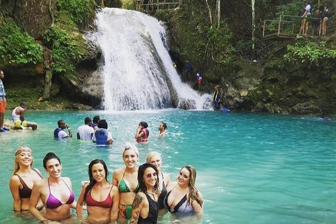 Horseback Ride, Blue Hole, Secret Falls, River Rafting & Tubing - Three Jamaican Adventures in One Day