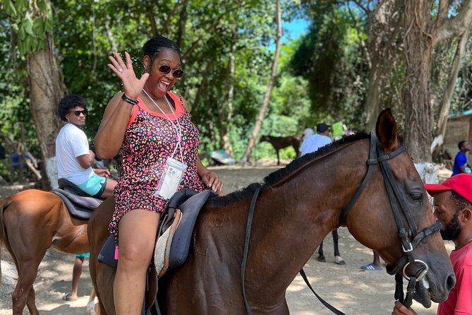 Horseback Ride , Dunns River Falls & Blue Hole From Montego Bay - Swimming and Rope Swings at Blue Hole