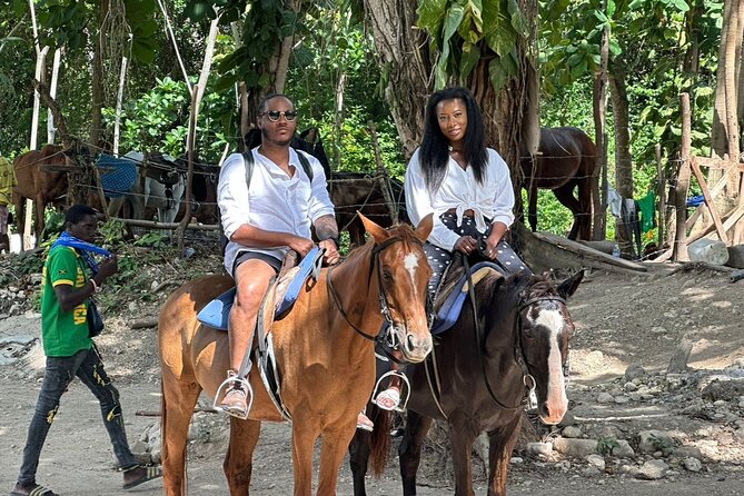 Horseback Riding Adventure in Jamaica - Riding through Jamaica’s scenery