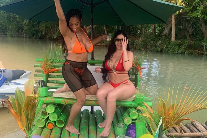 Horseback Riding and Bamboo Rafting from montego Bay and Falmouth - Bamboo rafting on the White River