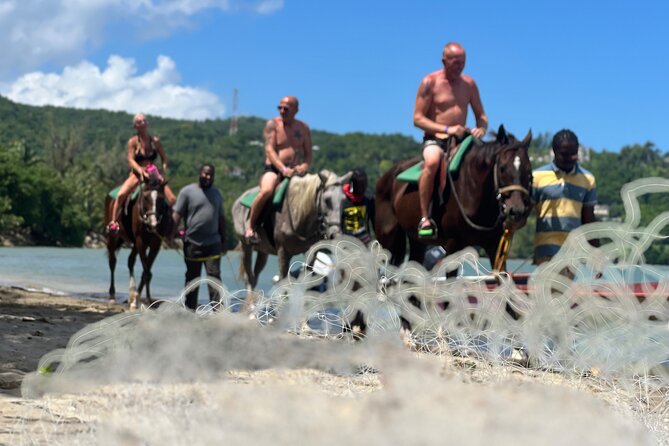 Horseback Riding and Swimming then Dunn's River Falls - The drawbacks you should weigh first