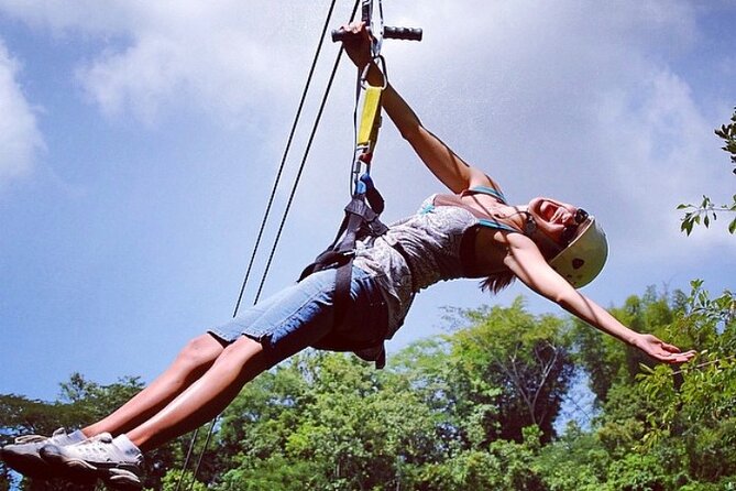Horseback Riding, ATV and Ocean Zip lining combo from Montego Bay - Lunch with jerk chicken and rice