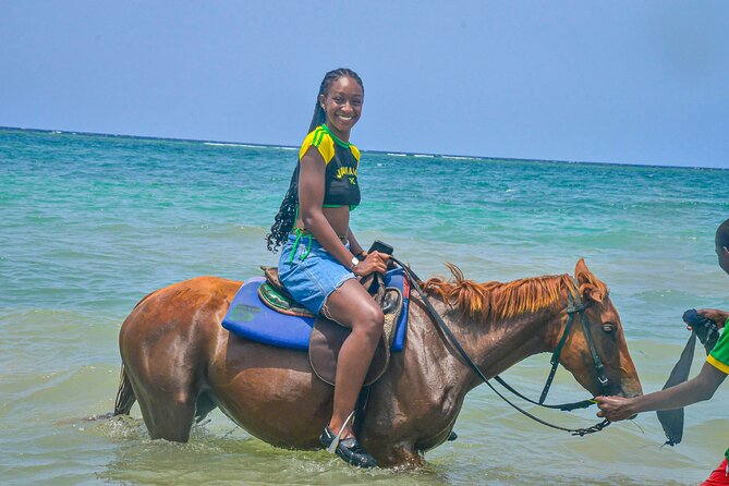 Horseback riding & bluehole secret falls from Montego Bay - Time in Ocho Rios after the water activities