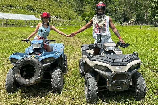Jamaica ATV's Adventure - The cliff-top stop and the best photo moment