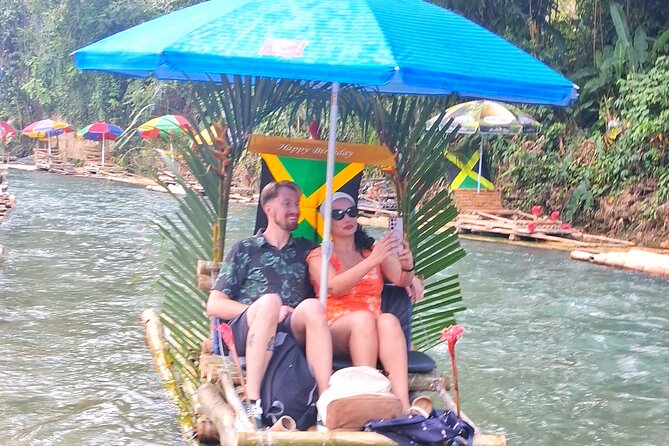Jamaica Bamboo Rafting Experience with Lime Stone Massage - Fresh coconut, sugarcane, and fruit along the way