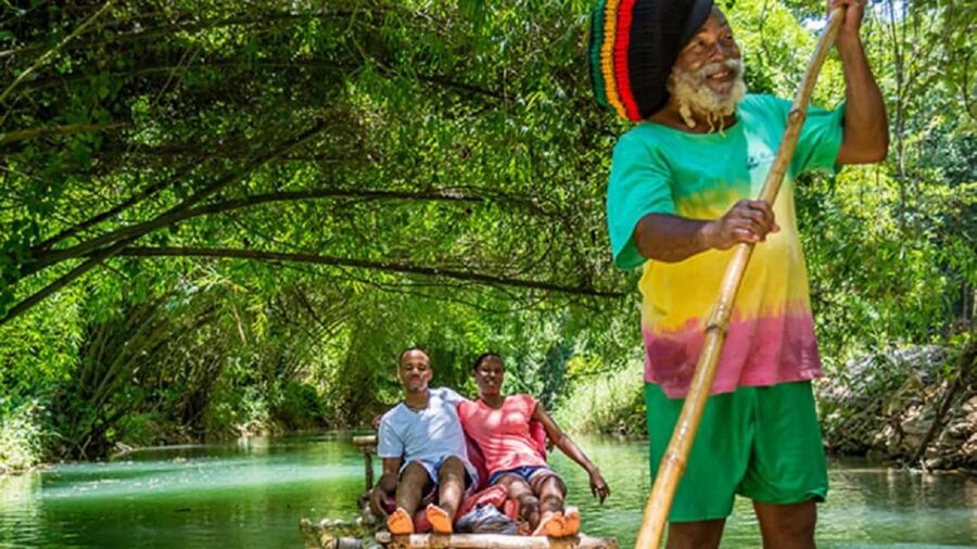 Jamaica: Bamboo Rafting on the Martha Brae - Three miles of river, stories, and wildlife