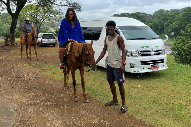 Jamaica Best Water Falls Tour,Mobay Bay to Dunn's River/Blue Hole - Guides such as Leon and Omar add practical help