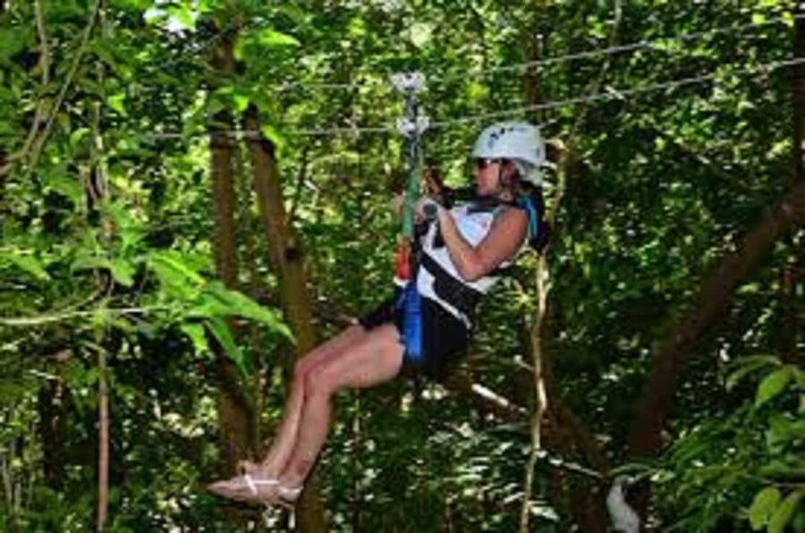 Jamaica Bobsled and Zip Line Adventure Tour - Steering the 1,000-meter bobsled
