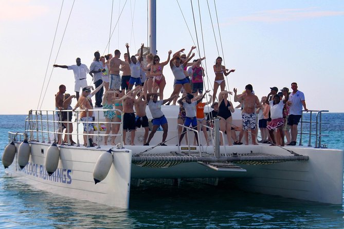 Jamaica Dunn's River Falls Party Cruise with Snorkeling - What the Day Is Really Like at Mahogany Beach