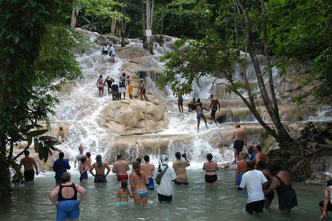 Jamaica Dunn's River Falls Party Cruise with Snorkeling - Food, Drinks, Music, and the Party Mood