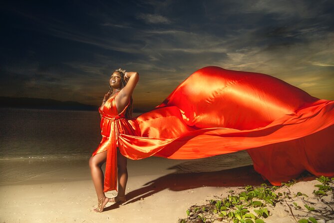 Jamaica Flying Dress Photoshoots - Choosing a Dress That Photographs Well