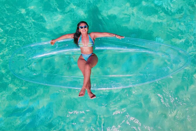 Jamaica’s #1 Luxury Clear Kayak Drone Photoshoot - A party mood for birthdays and honeymoons