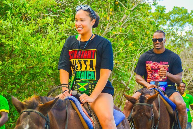 Jamaica's Ocean Horseback Bamboo Raft Adventure and Transport - Pickup makes the morning easier