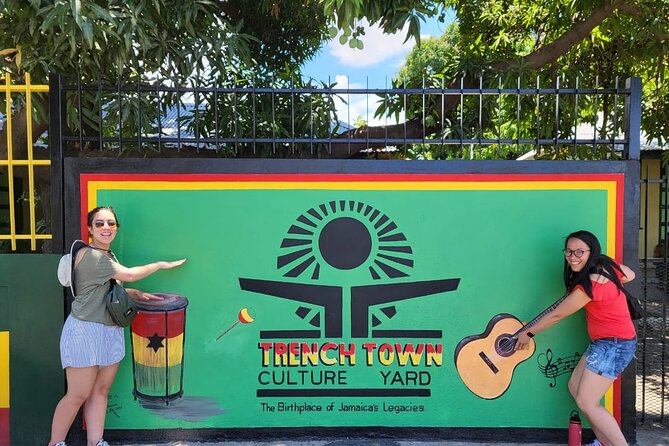 Jamaican Music History Tour of Kingston from Ocho Rios - Street art and the wider Kingston view