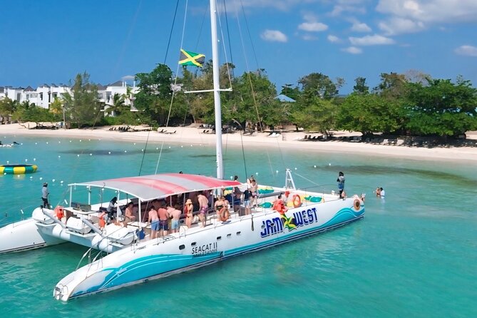 Jamwest Beach Negril Family Catamaran Cruise Pick up from Lucea - Safety, comfort, and who should book