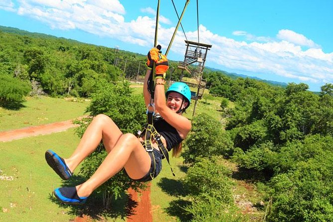 Jamwest Reggae Zipline Tour from Negril - The training line sets the tone