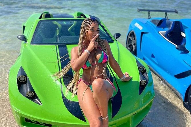 Jet Car, Jet Ski and Parasailing Experience - Parasailing above Jamaica’s blue-green water