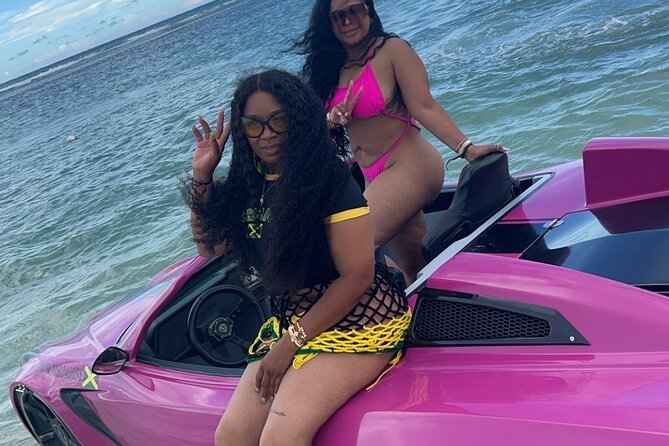 Jet Cars in Montego Bay and Private Transportation - Taking the controls on Montego Bay’s Caribbean Sea