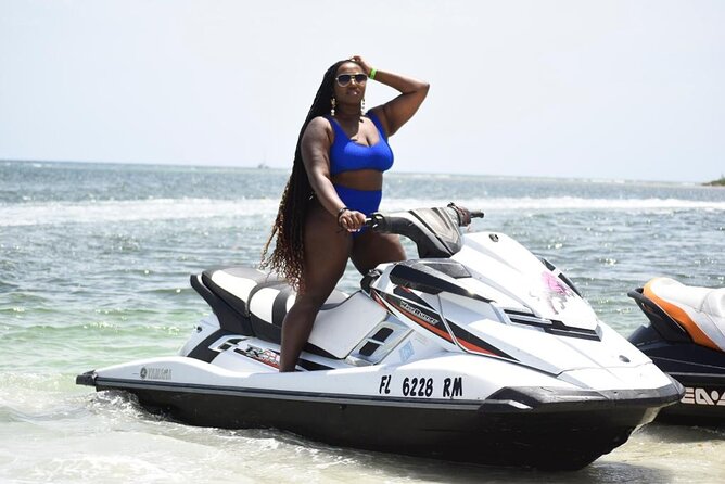 Jet Ski & River Rafting with Limestone Foot Massage from Montego Bay - Switching from engine power to bamboo