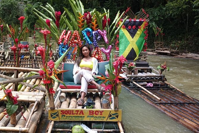 Lethe River Bamboo Rafting and limestone Foot Massage - The guides can shape the whole afternoon