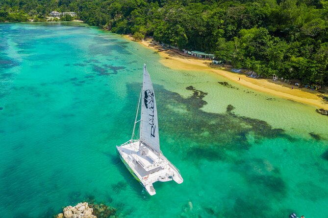 Lovers Rock Catamaran Cruise From Ocho Rios - Leaving from Ocho Rios Bay Beach