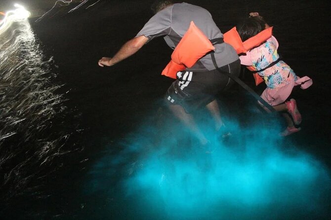 Luminous lagoon Night Tour Montego Bay - The boat ride and the glowing water